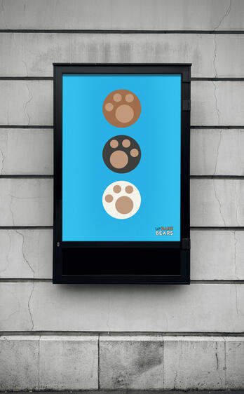 We Bear Bears Minimalistic Poster